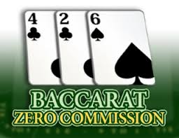 Baccarat Zero Commission online game logo by Habanero on goldbetcasino.net