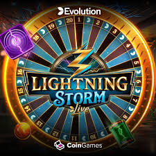 Lightning Storm casino game by Evolution – featured logo at Goldbet