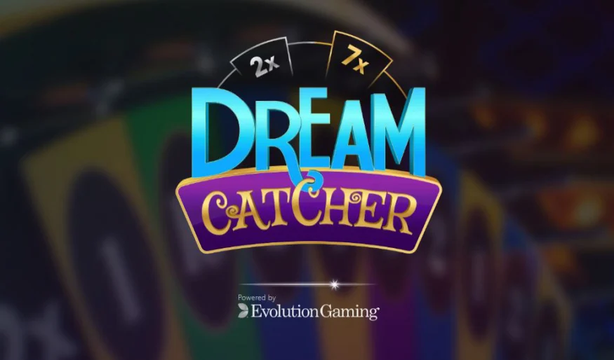 Official Live Shows logo: Dream Catcher by Evolution at Goldbet