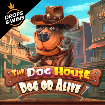 The Dog House - Dog or Alive slot logo by Pragmatic Play at Goldbet