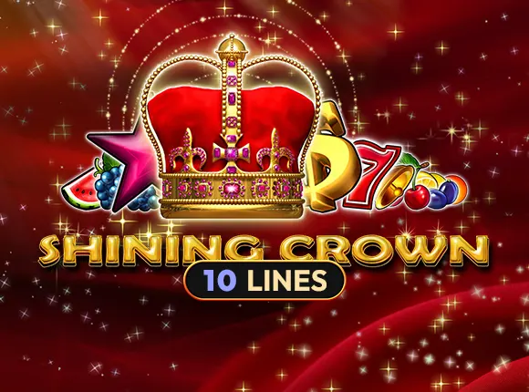 Shining Crown slot visual from Amusnet Interactive available on goldbetcasino.net