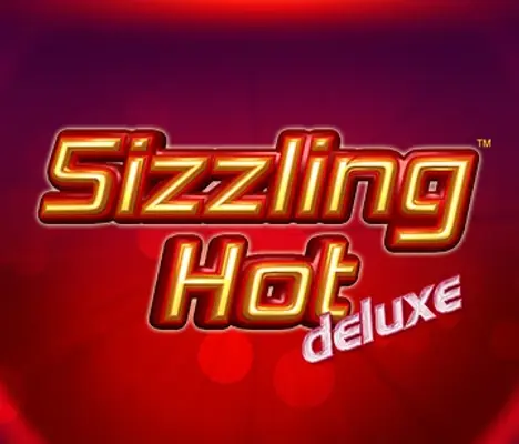 Sizzling Hot Deluxe online game logo by Greentube on goldbetcasino.net